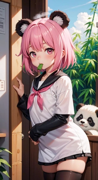 パンダと少女 ③