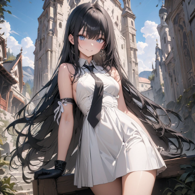 黒髪の女の子22