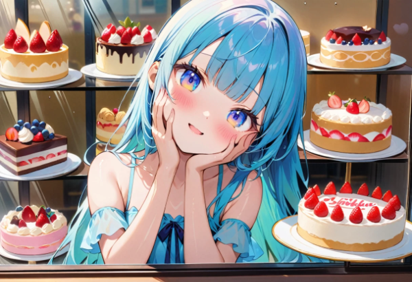 どのケーキにしようかなっ。。。♬