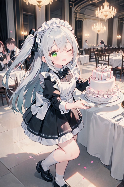 結婚式のお手伝いメイド