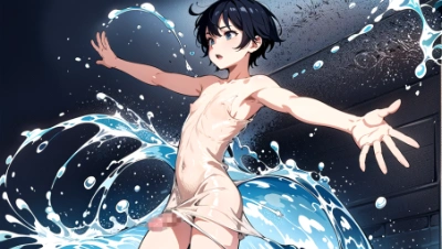 ウォータードレス男子