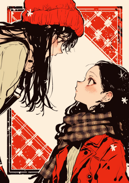 目と目で通じ合う