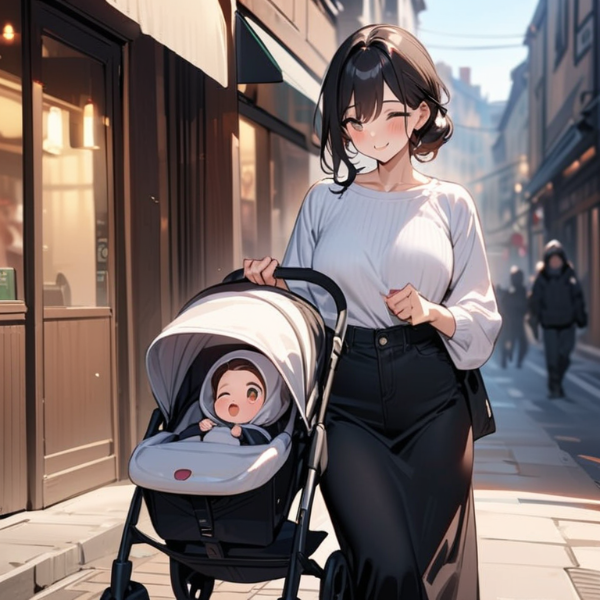 今日は「ベビーカーにやさしいまちづくりの日」だそうです