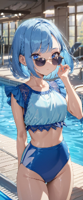 西日が眩しい