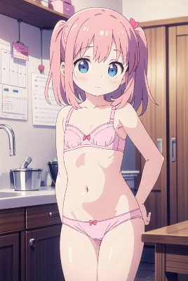 ピンクの下着☆