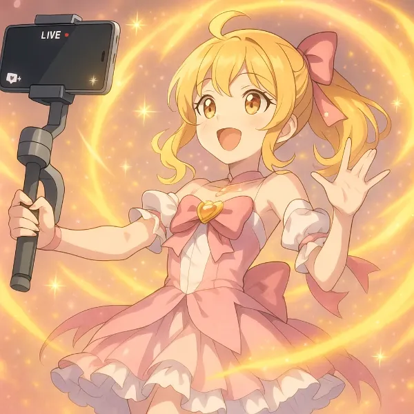 魔法少女　配信します