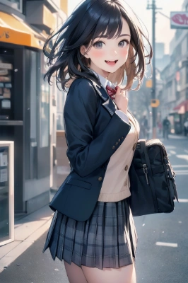朝の待合せ