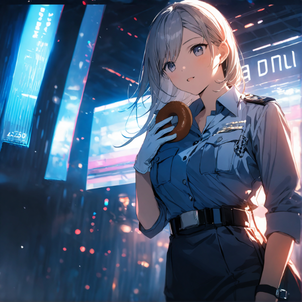 ドーナツと言えば警官