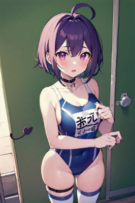 スク水新人サキュバスちゃん