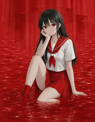 赤い水