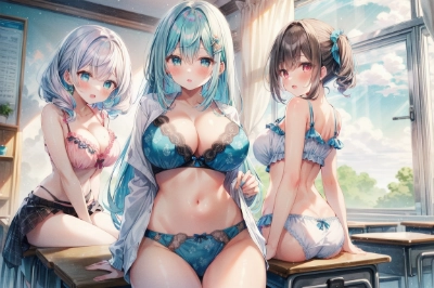 暑いと脱ぎたくなるよね