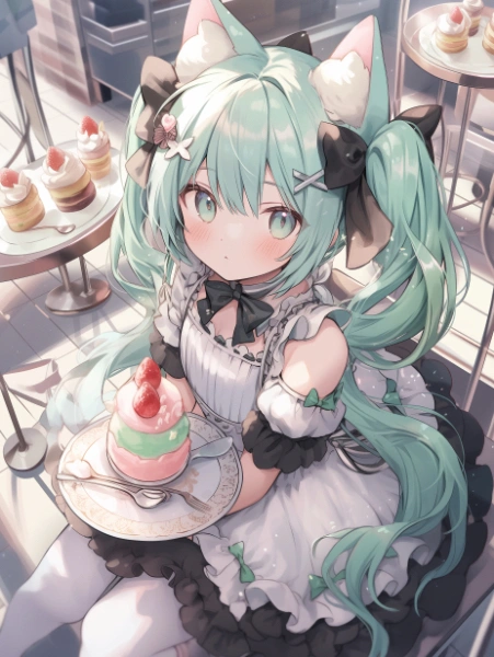 うちの猫さんはケーキを作れる