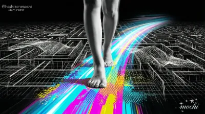 世界が色づき始める