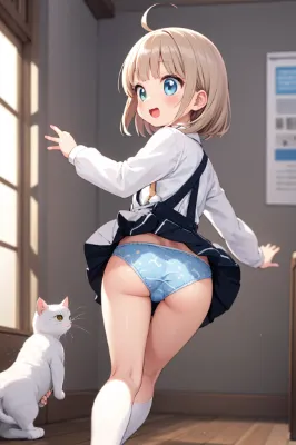 そんな風に走ると危ないよ？