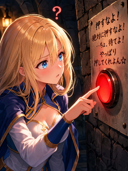気になる怪しいボタン