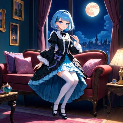 月がきれいな夜