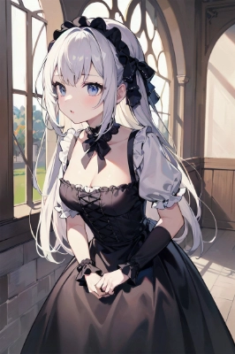 ゴスロリ少女