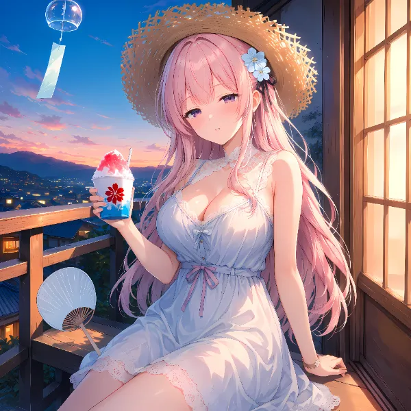 納涼！