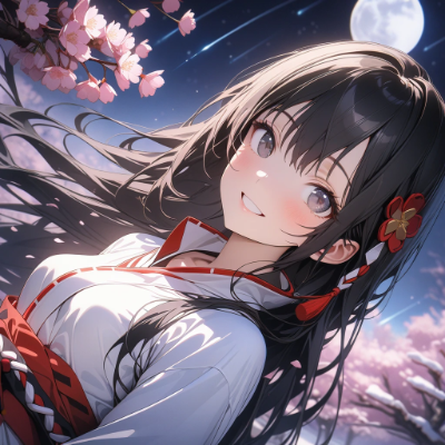 黒髪の女の子15
