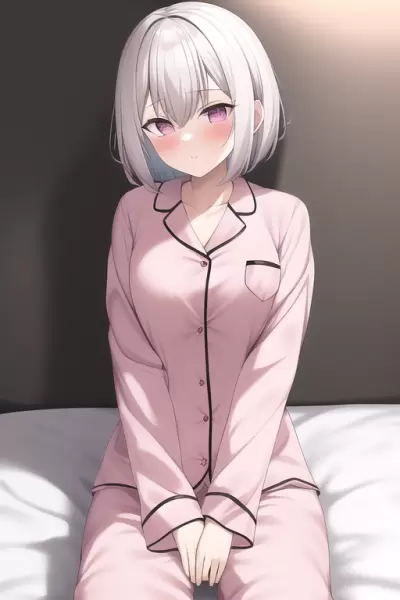 白髪パジャマその３