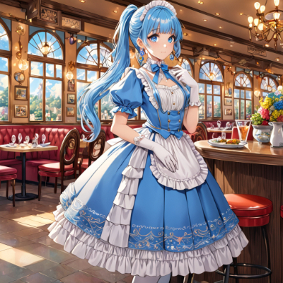 お昼のレストラン