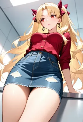 FGO　エレシュキガル　デニムスカート