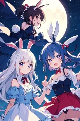 月ウサギ