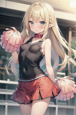 エルフさんの応援