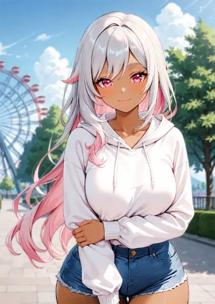 ギャル子とデート　遊園地ver