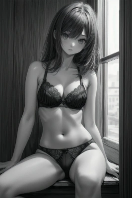 雑誌のグラビアページ
