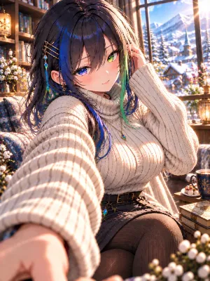 ribbed sweater ～袖を理由にする必要はない～