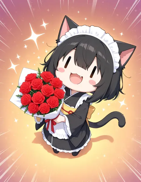 花束手渡しヘタぐるみちゃん！