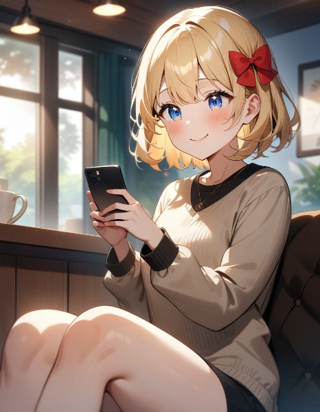 スマホいじりいじり