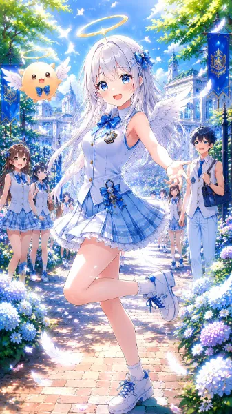 ルルエルのスリーブレス学園ライフ✨