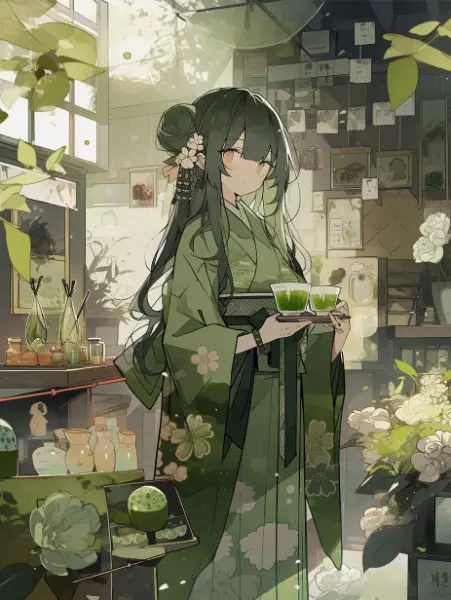 緑茶少女