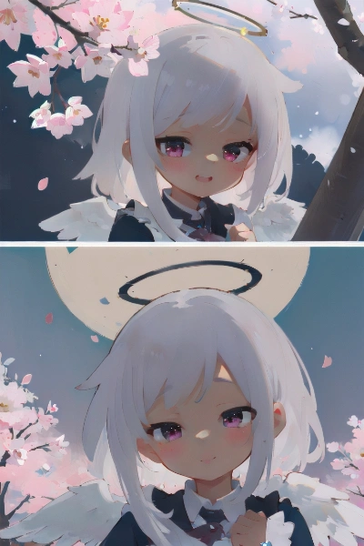 なあにー？私の顔に何かついてる？