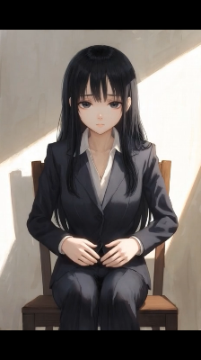 綺麗なスーツ姿