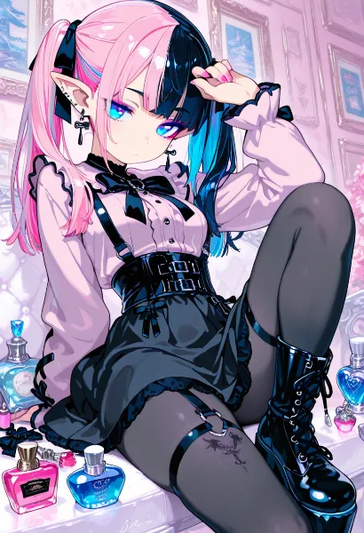 魔女見習いの秘密の調合室