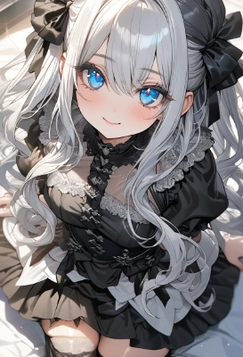 gothic  white&black♡