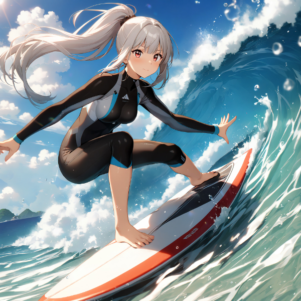 波乗り🏄‍♀️