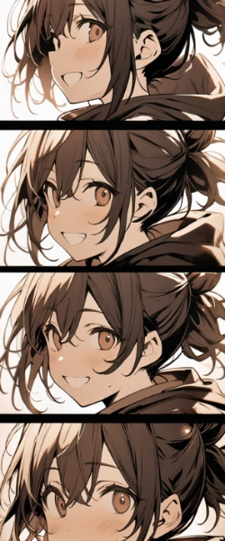 ネガフィルム風な作品