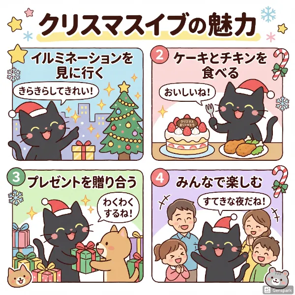 クリスマスイブの魅力