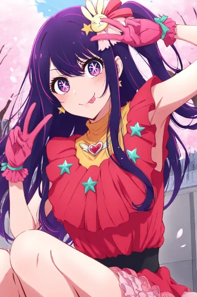 衣装に不満の星野アイ（推しの子）