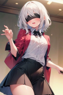 見えないよ〜