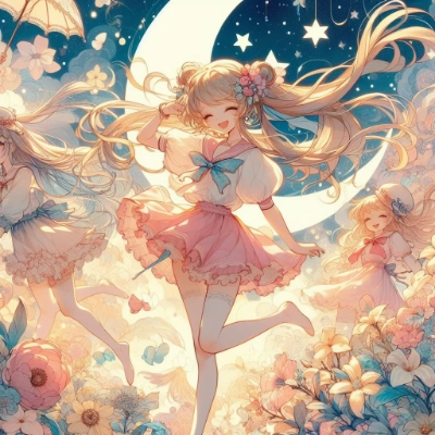 月に代わって……