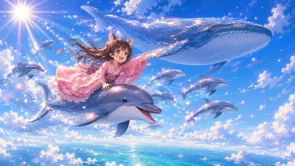 空を泳ぐ日