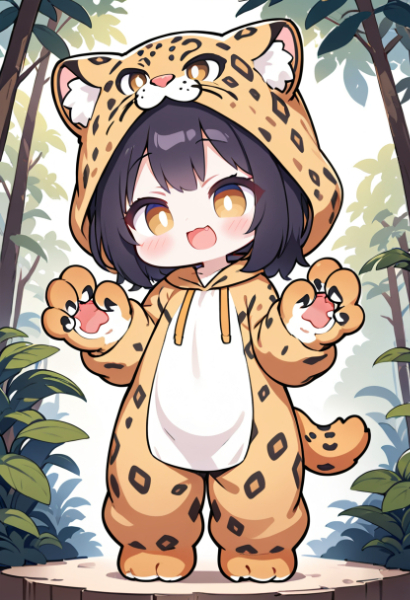 ジャガーの着ぐるみ