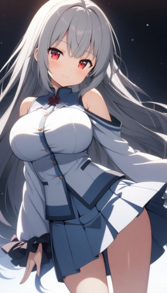 銀髪少女 #9
