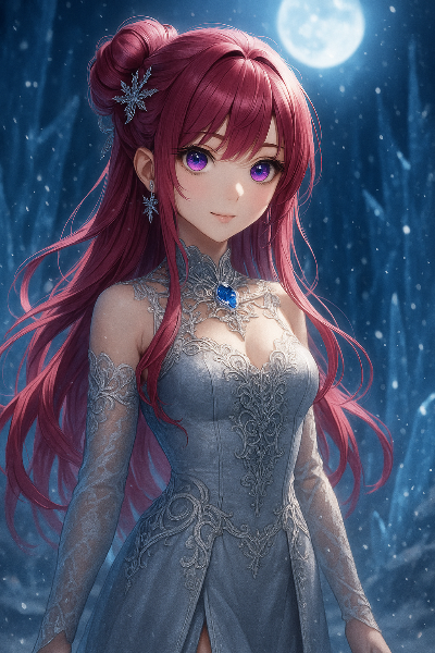 月夜に輝く氷の姫の秘密