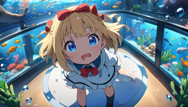 あのお魚さんおいしそう・・・